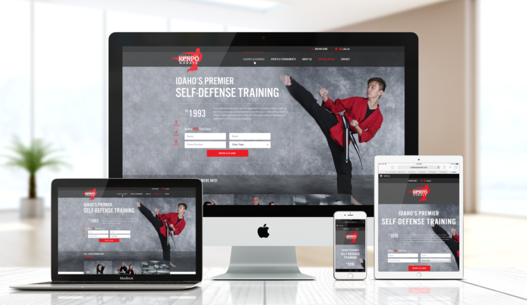 Website Redesign for a Martial Arts School - Kenpo Karate
