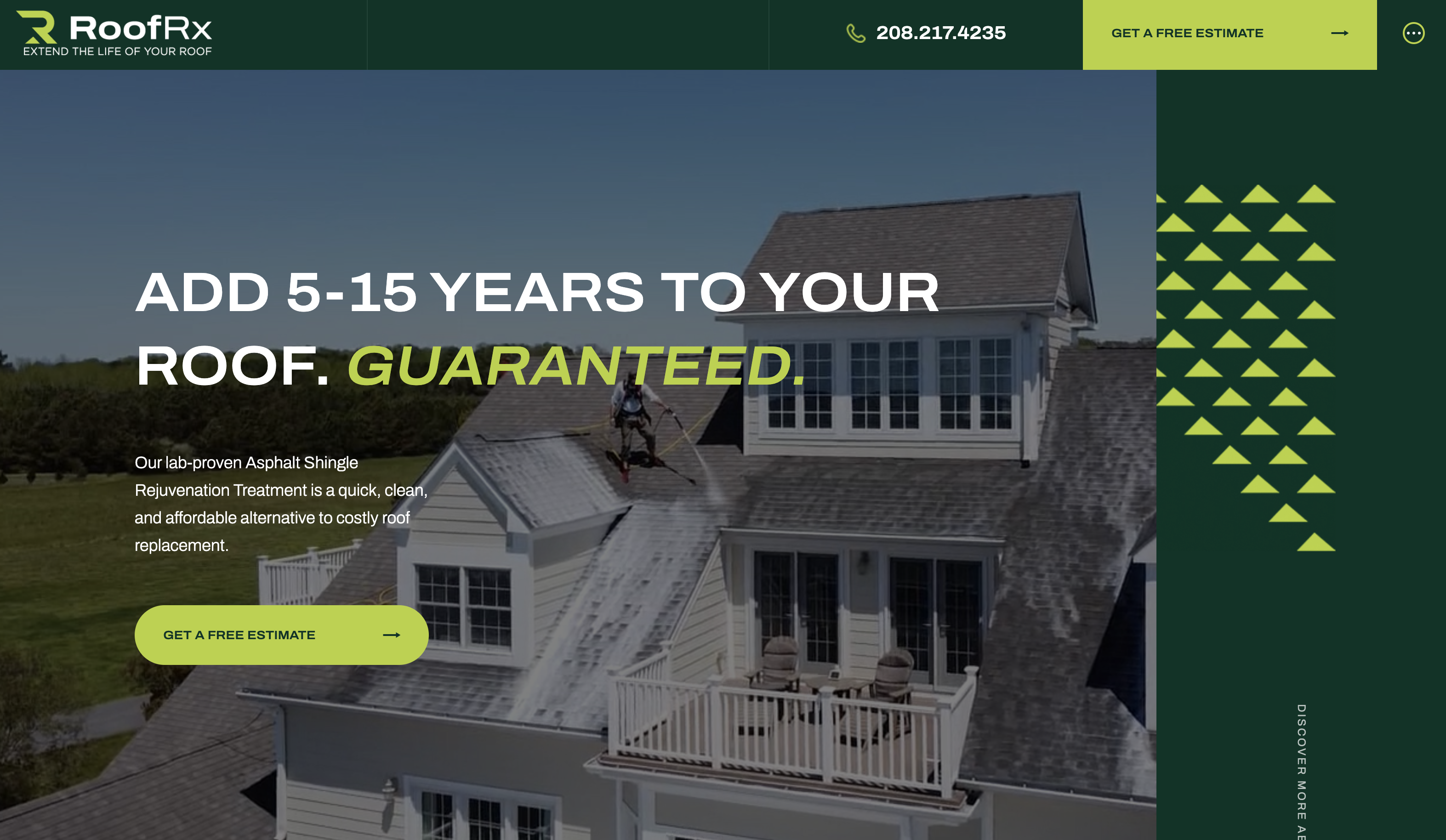 A High-Performance Website for a Leading Roof Rejuvenation Company